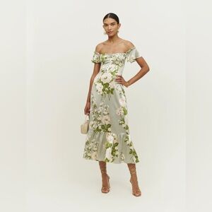Reformation sianna midi dress new with tags sz 10